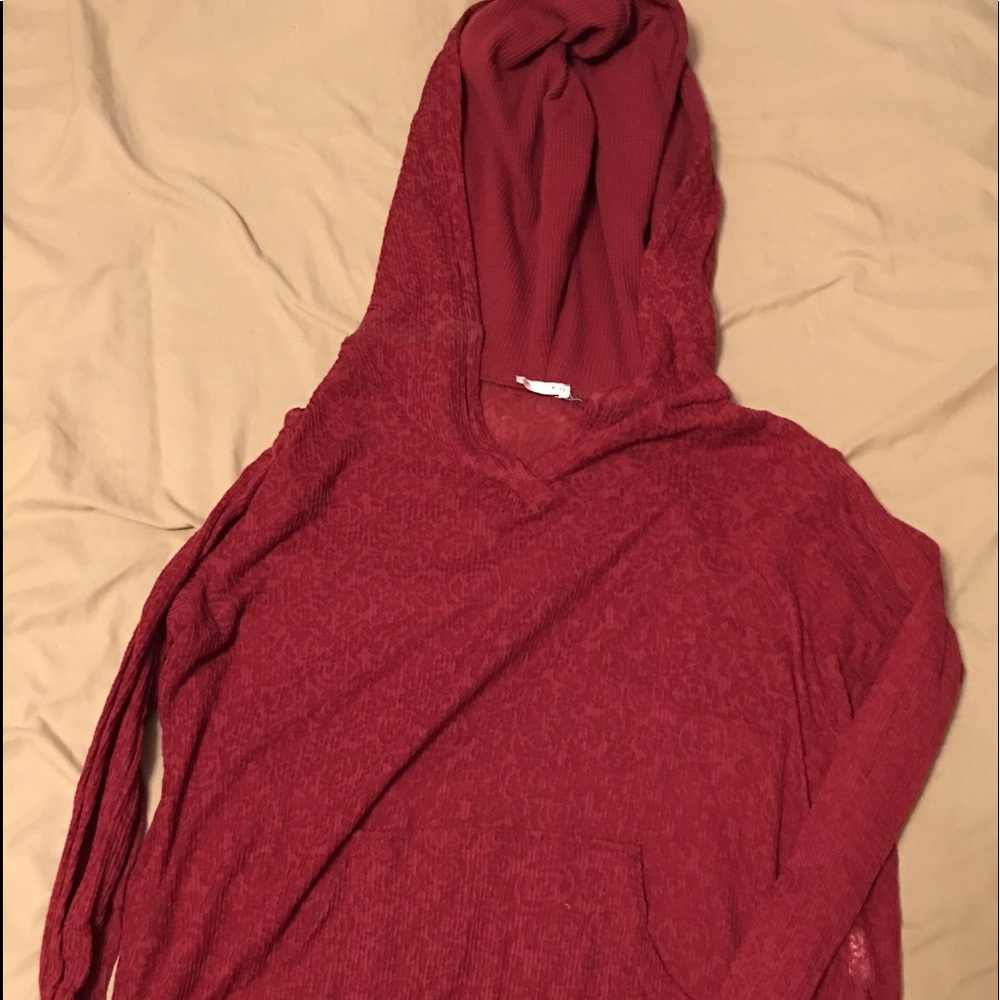 Red hoodie